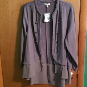 Maurices military jacket NWT